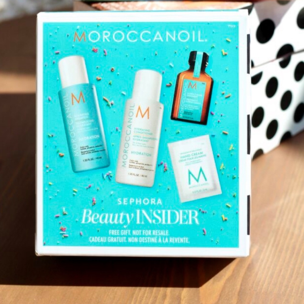 Sephora Beauty ✨ Insider Birthday MOROCCANOIL Shampoo & Conditioner Gift